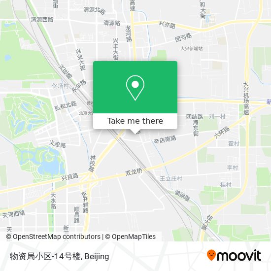 物资局小区-14号楼 map