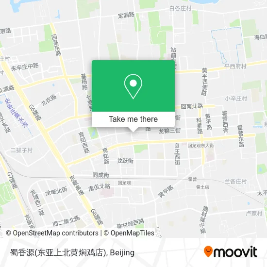 蜀香源(东亚上北黄焖鸡店) map