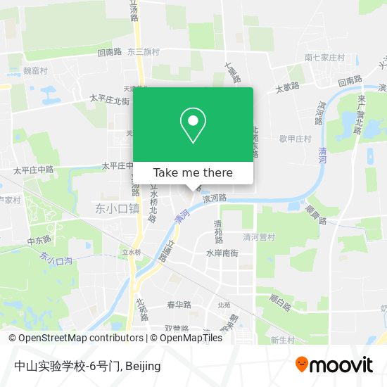 中山实验学校-6号门 map