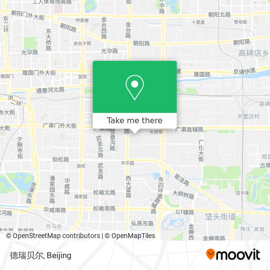 德瑞贝尔 map
