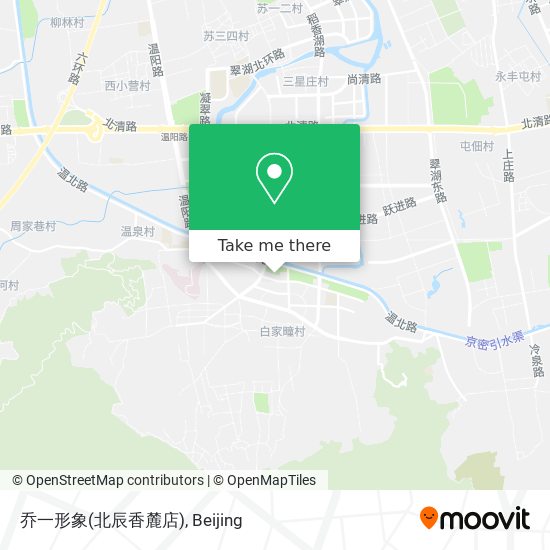 乔一形象(北辰香麓店) map