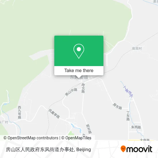 房山区人民政府东风街道办事处 map