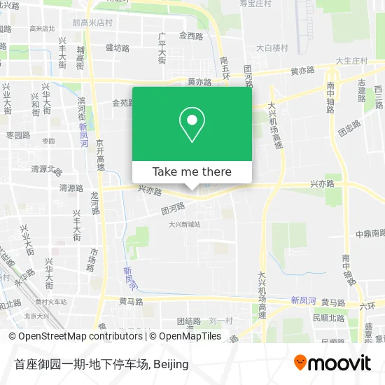 首座御园一期-地下停车场 map