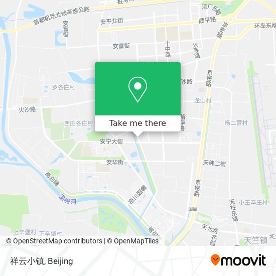 祥云小镇 map