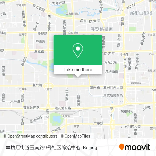 羊坊店街道玉南路9号社区综治中心 map