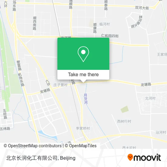 北京长润化工有限公司 map