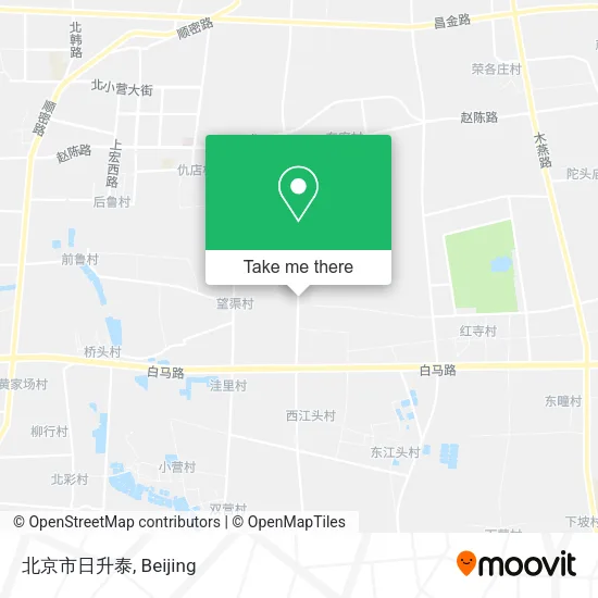 北京市日升泰 map