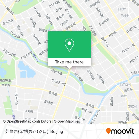 荣昌西街/博兴路(路口) map