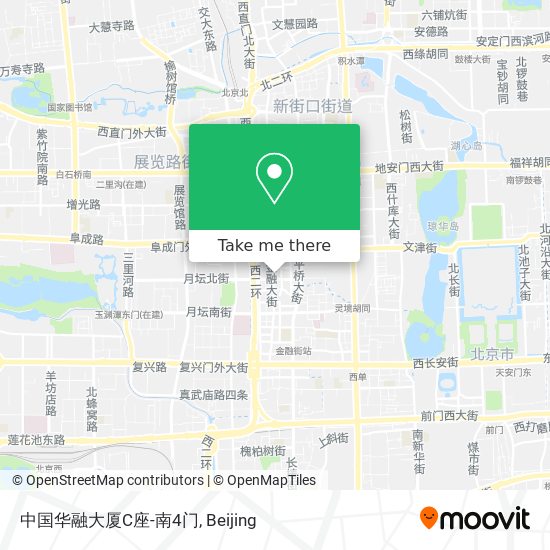 中国华融大厦C座-南4门 map