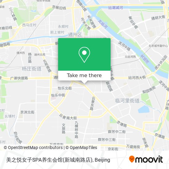 美之悦女子SPA养生会馆(新城南路店) map