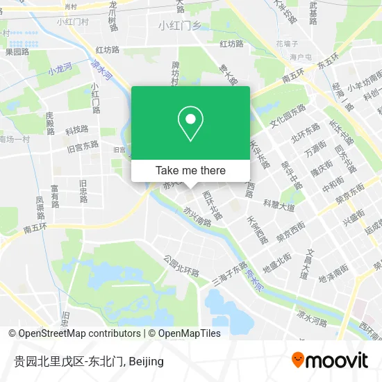 贵园北里戊区-东北门 map