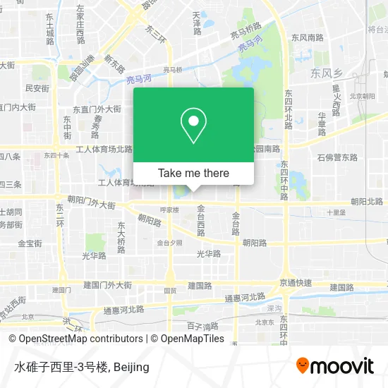 水碓子西里-3号楼 map