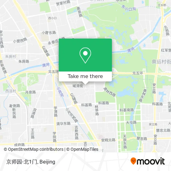 京师园-北1门 map