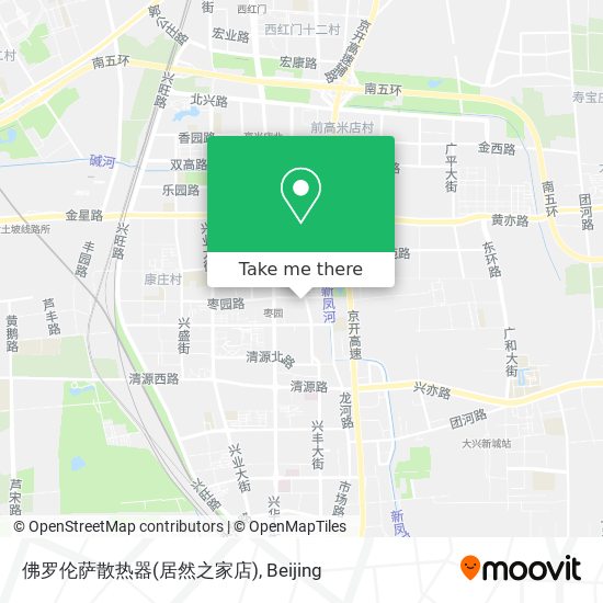 佛罗伦萨散热器(居然之家店) map