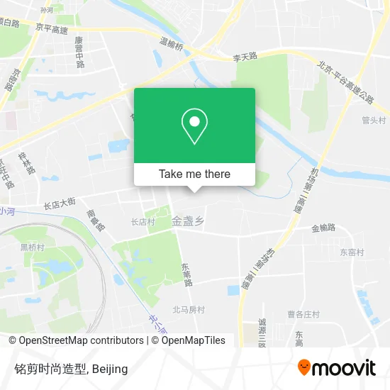 铭剪时尚造型 map