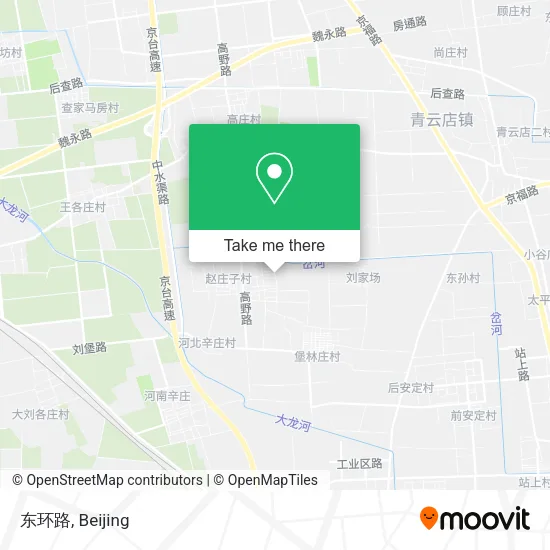 东环路 map