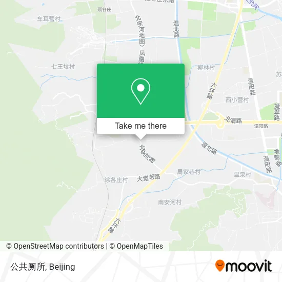 公共厕所 map