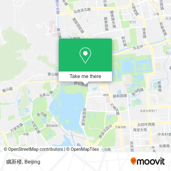 瞩新楼 map