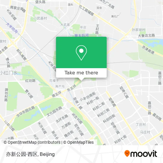 亦新公园-西区 map