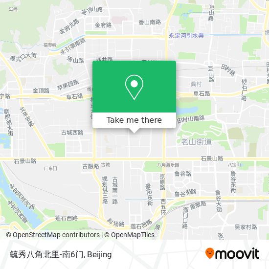 毓秀八角北里-南6门 map