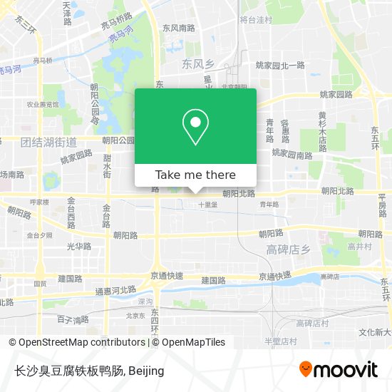 长沙臭豆腐铁板鸭肠 map