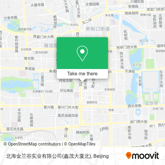 北海金兰谷实业有限公司(鑫茂大厦北) map