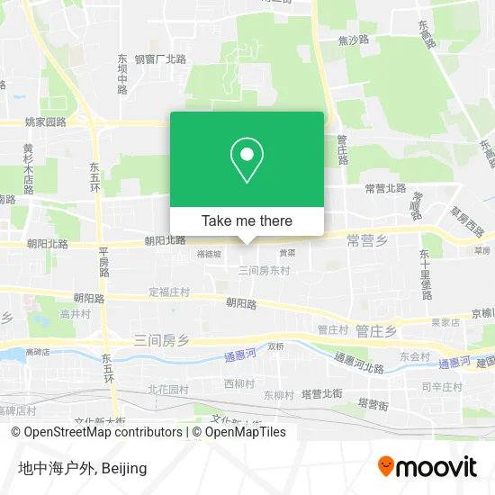 地中海户外 map