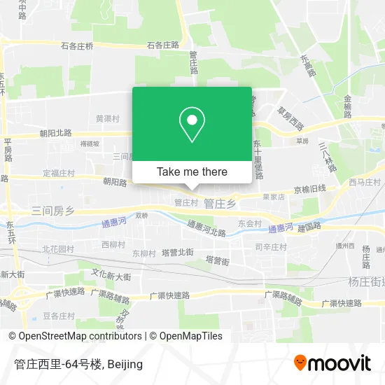 管庄西里-64号楼 map