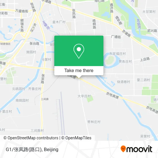 G1/张凤路(路口) map