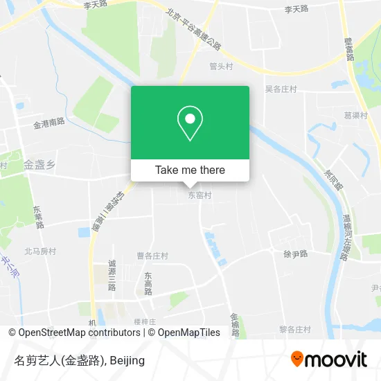 名剪艺人(金盏路) map