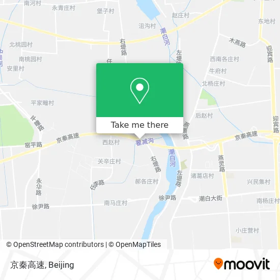 京秦高速 map