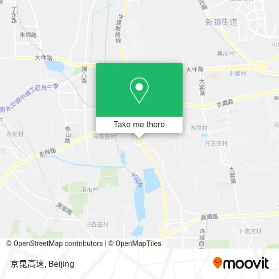 京昆高速 map