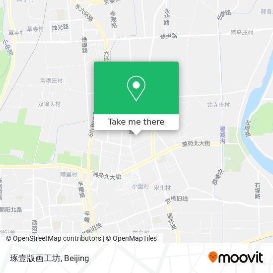 琢壹版画工坊 map