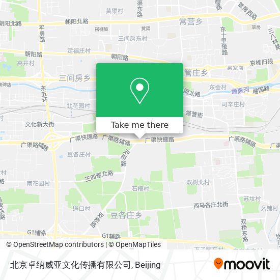 北京卓纳威亚文化传播有限公司 map