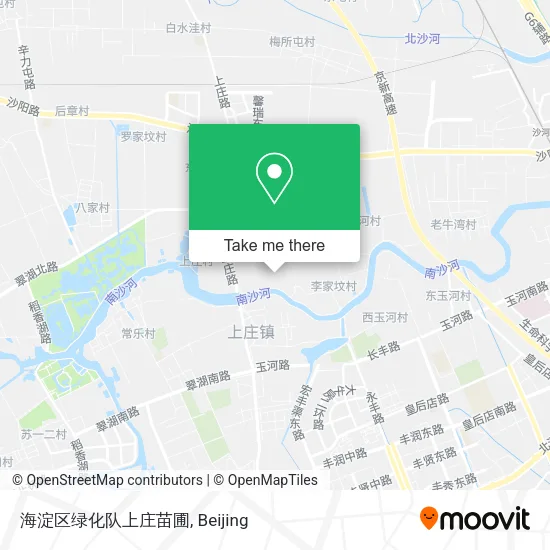 海淀区绿化队上庄苗圃 map