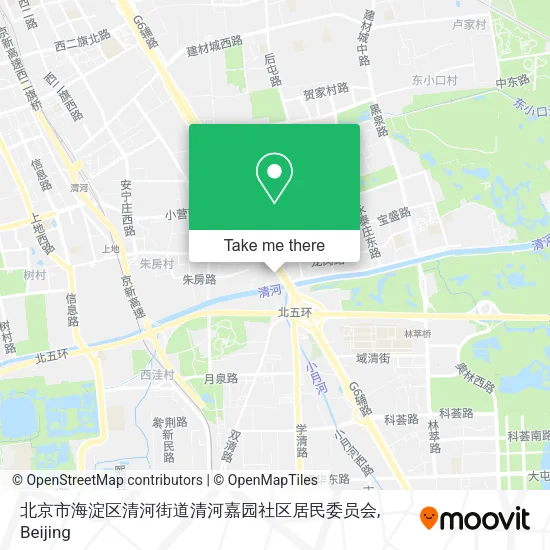 北京市海淀区清河街道清河嘉园社区居民委员会 map