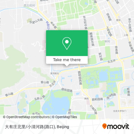 大有庄北里/小清河路(路口) map