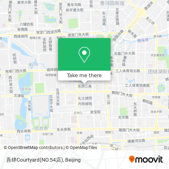 吾肆Courtyard(NO.54店) map