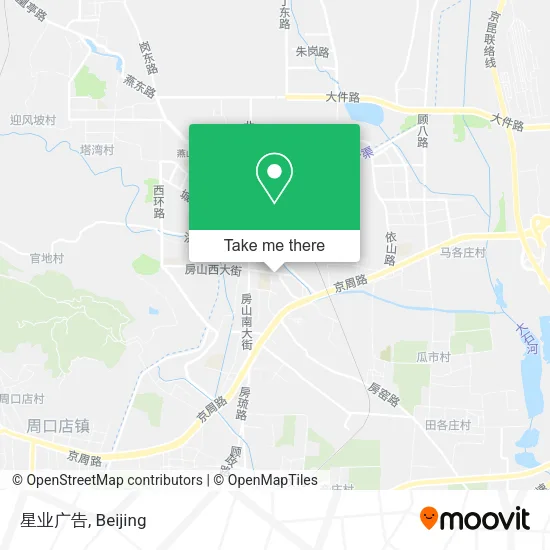 星业广告 map