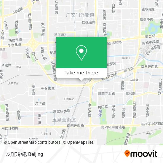 友谊冷链 map
