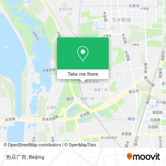 热店广告 map