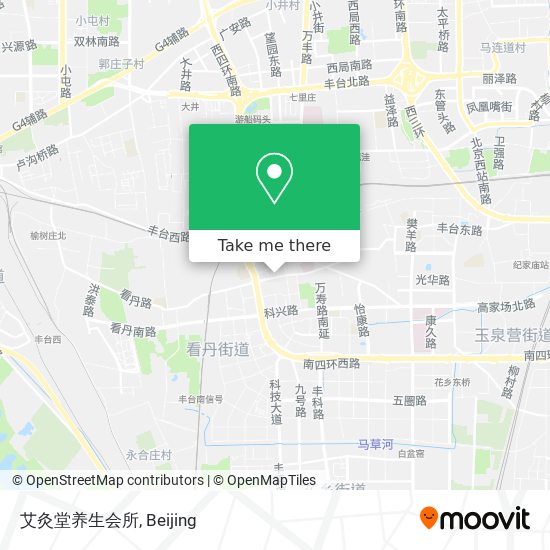 艾灸堂养生会所 map