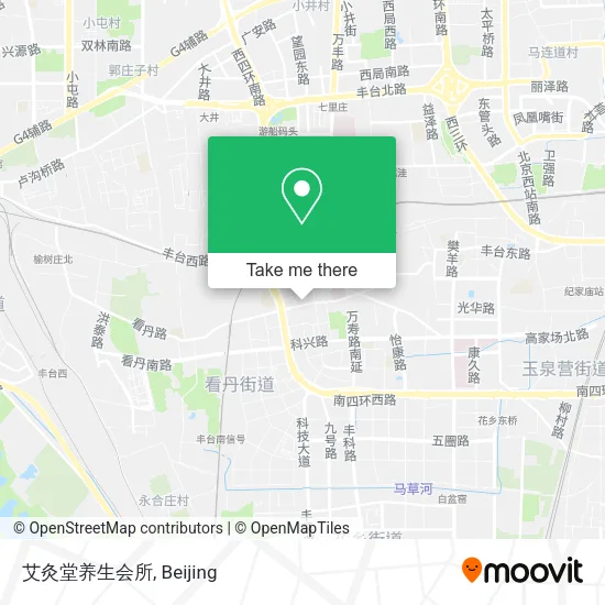 艾灸堂养生会所 map