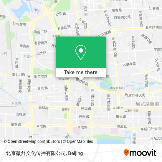 北京微舒文化传播有限公司 map