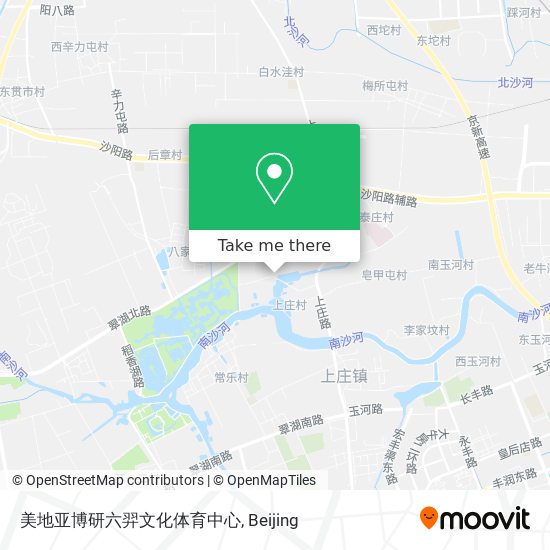 美地亚博研六羿文化体育中心 map