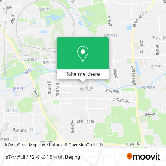 红松园北里2号院-16号楼 map