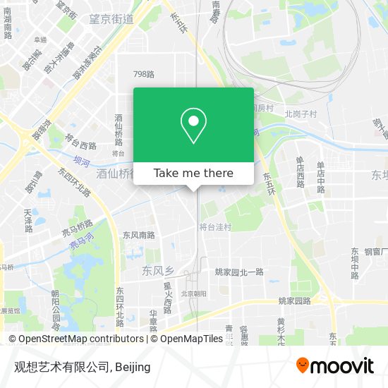 观想艺术有限公司 map