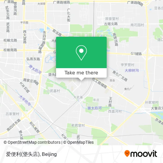 爱便利(垡头店) map
