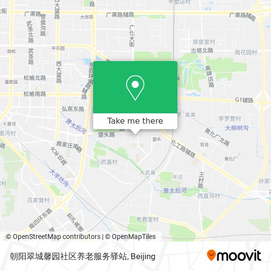 朝阳翠城馨园社区养老服务驿站 map
