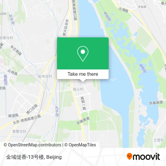 金域缇香-13号楼 map